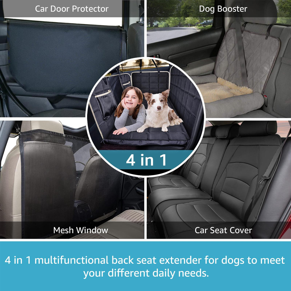 Truck back seat extender hotsell for dogs