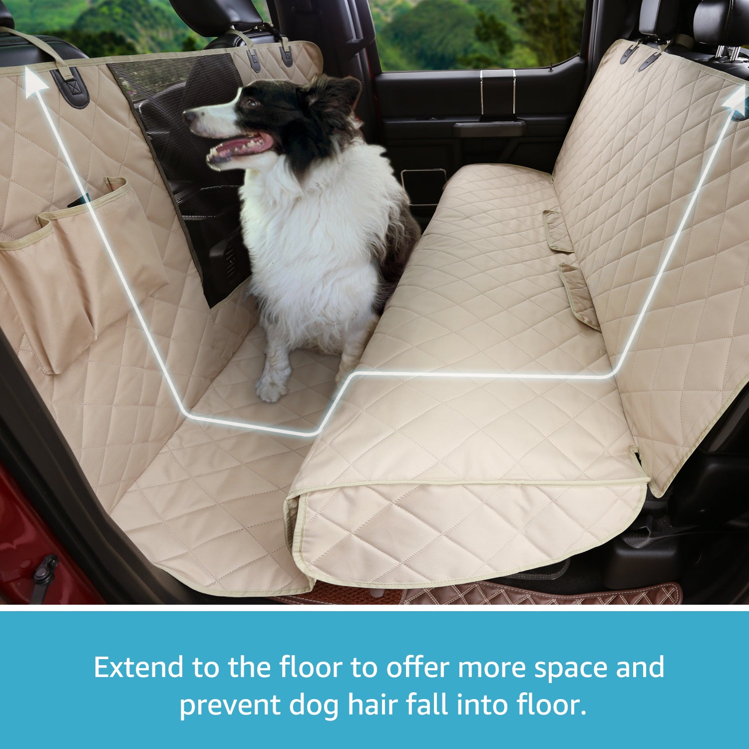 Lassie Floor Dog Hammock for F150 F250 F350 Crew Cab Waterproof Dog S Lassie Best Dog Car Seat Covers